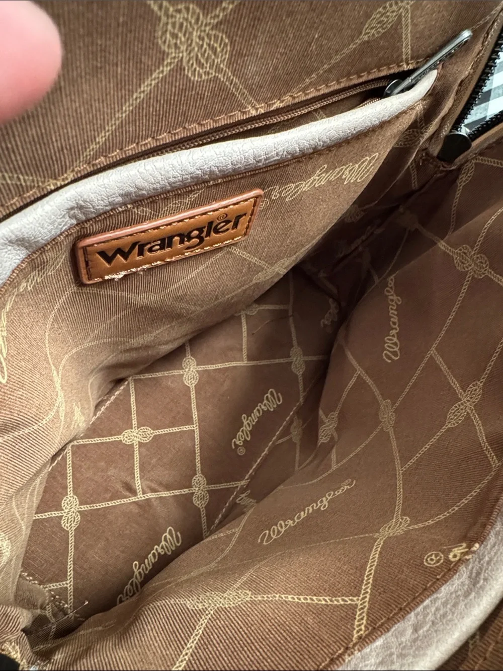 Wrangler Women's Light Tan Backpack Purse Never Used